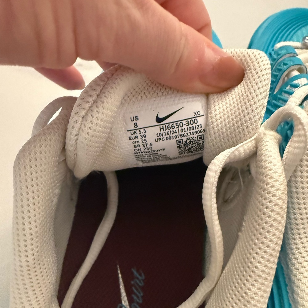 Nike Court Air Zoom Vapor 12 Premium HC Dusty Cactus Women Size 8 - Picture 5 of 9